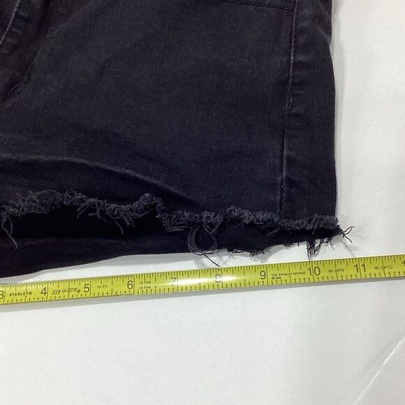 Kan Can Black Cutoff Shorts KanCan Estilo Shorts Stretch Cutoffs Size 11 - Picture 8 of 9